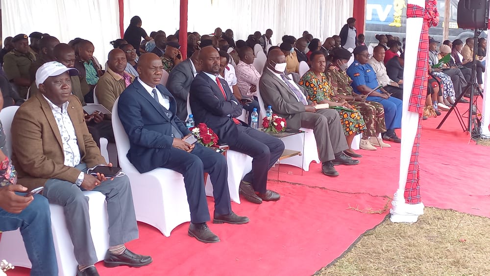 Ground breaking of a software factory in Mulot, Bomet County